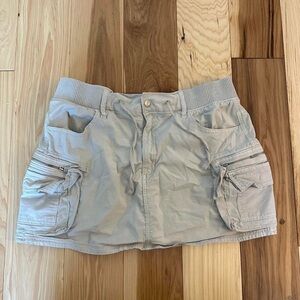 Mini cargo skirt